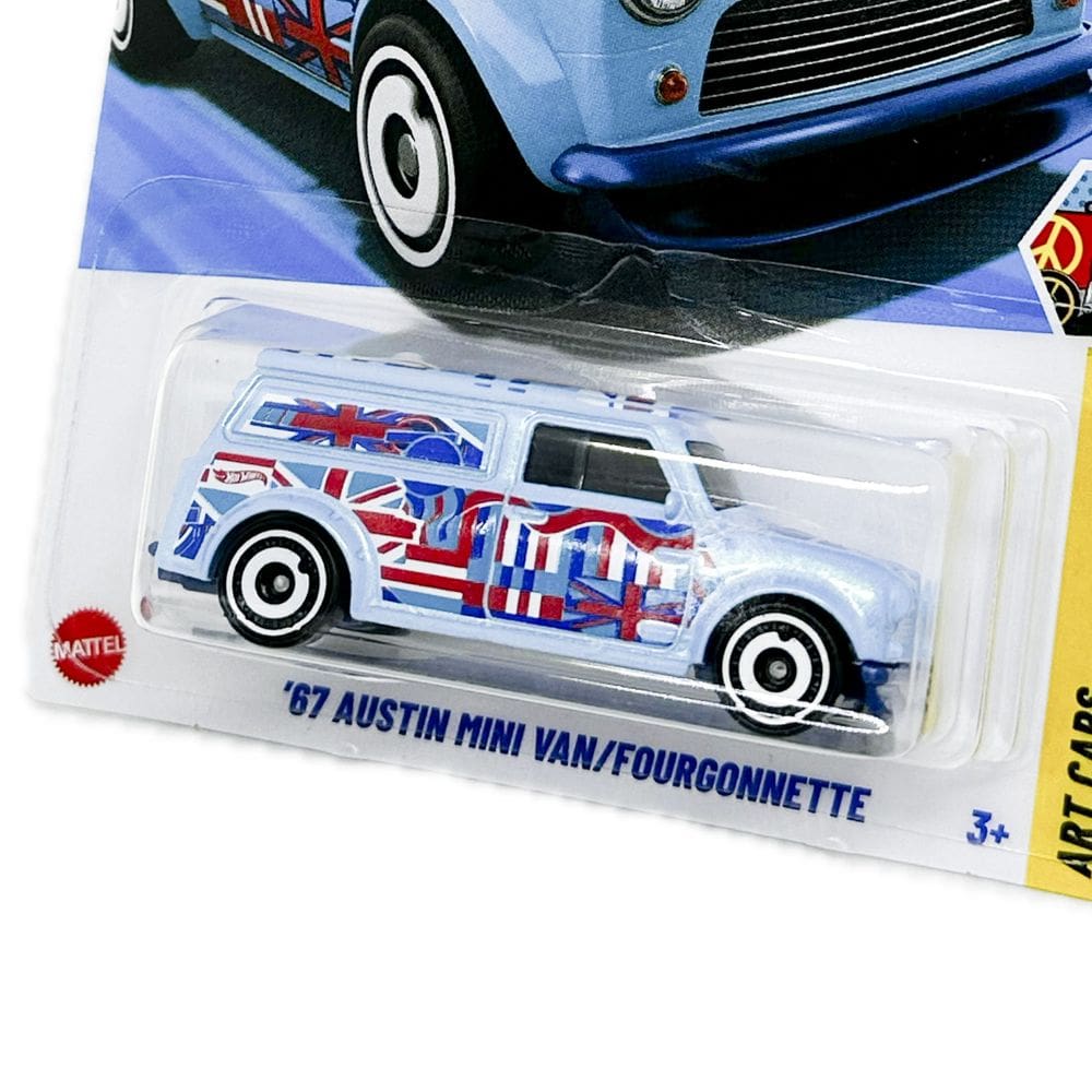 Hot Wheels Art Cars `67 Austin Mini Van/Fourgonnette - Jbb68