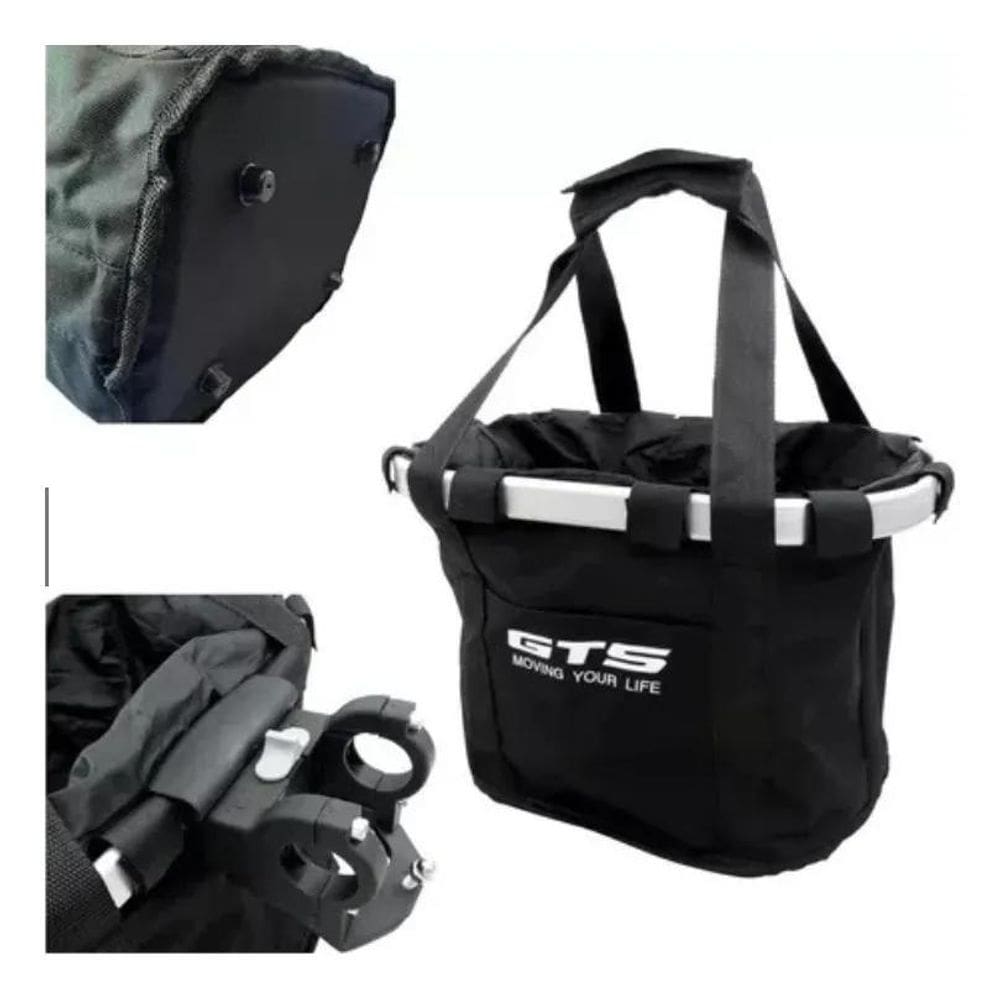 3X Cesta Dianteira Removível Bike Pet,Gato, Compras E Passei