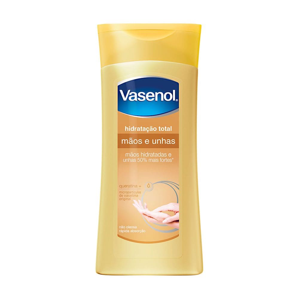 Loção Hidratante Vasenol Mãos e Unhas com 200ml