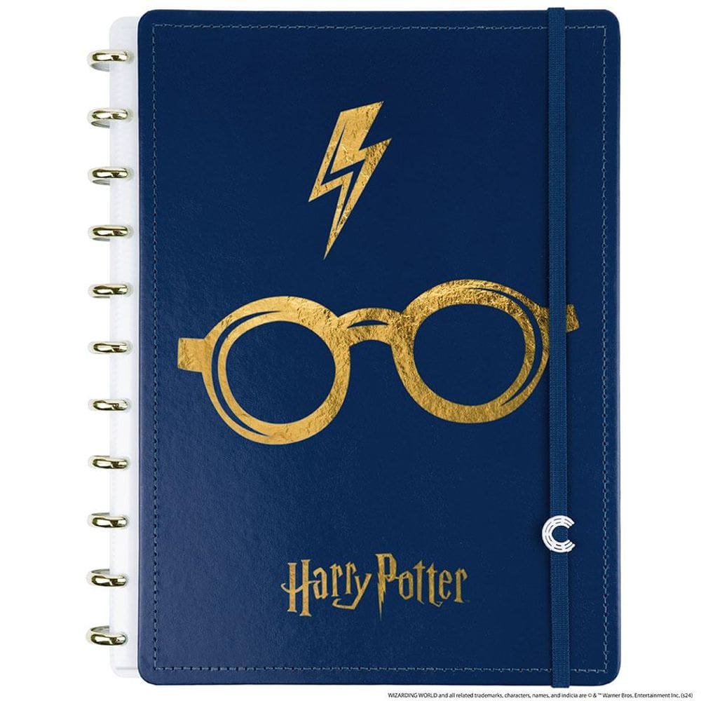 Caderno inteligente grande Harry Potter Azul - CIGD4343