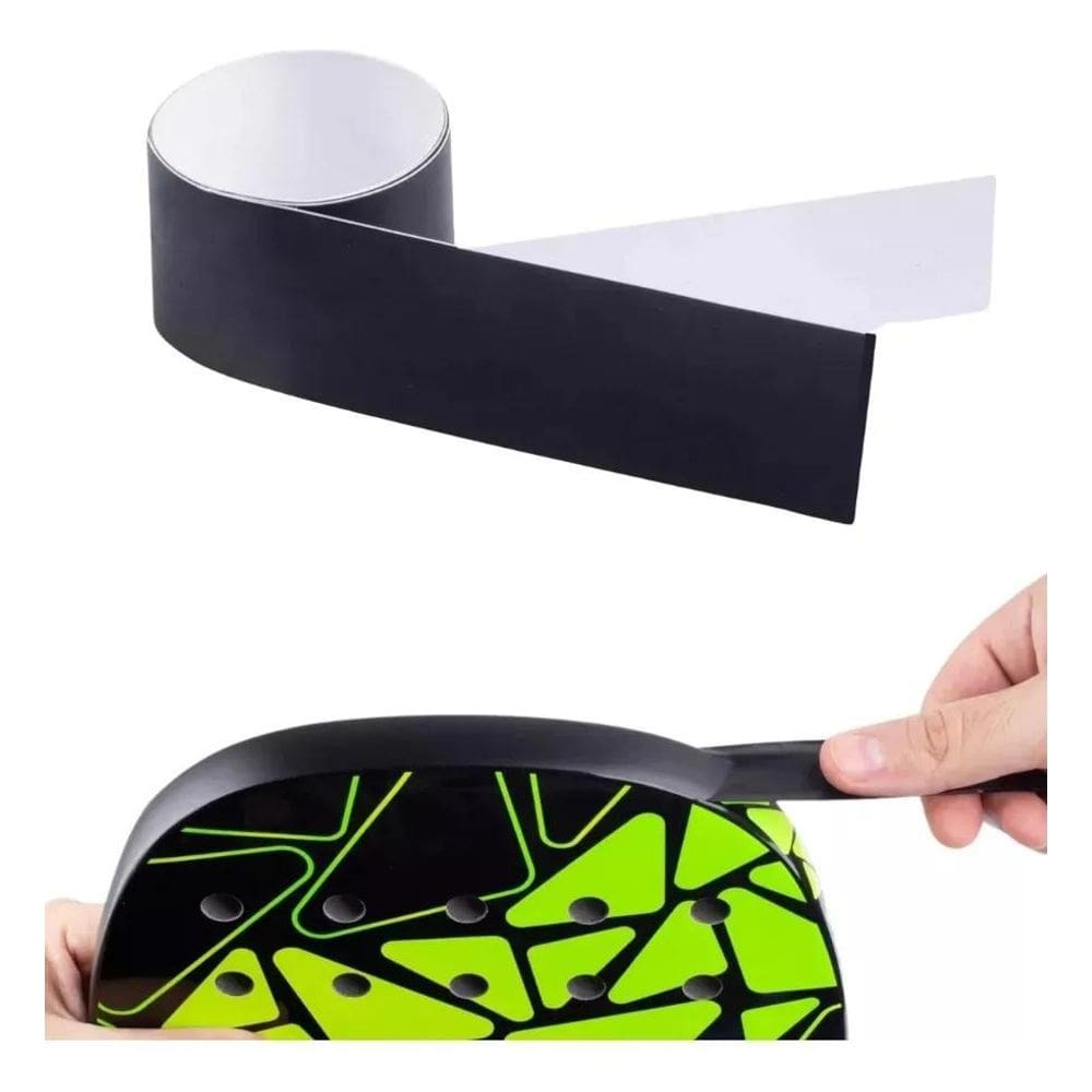 3X Fita Protetora De Raquete Beach Tenis Transparente Optum