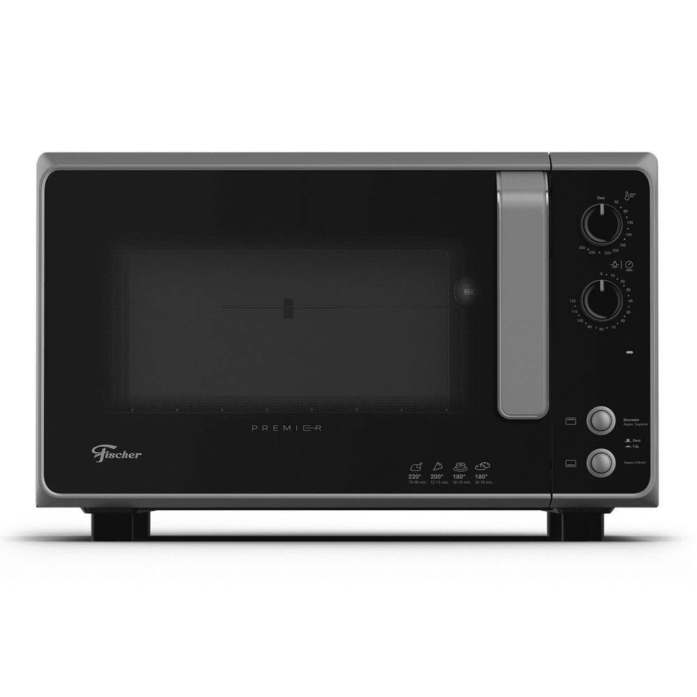 Forno Elétrico de Bancada Fischer Premier Prata 48 litros 29420