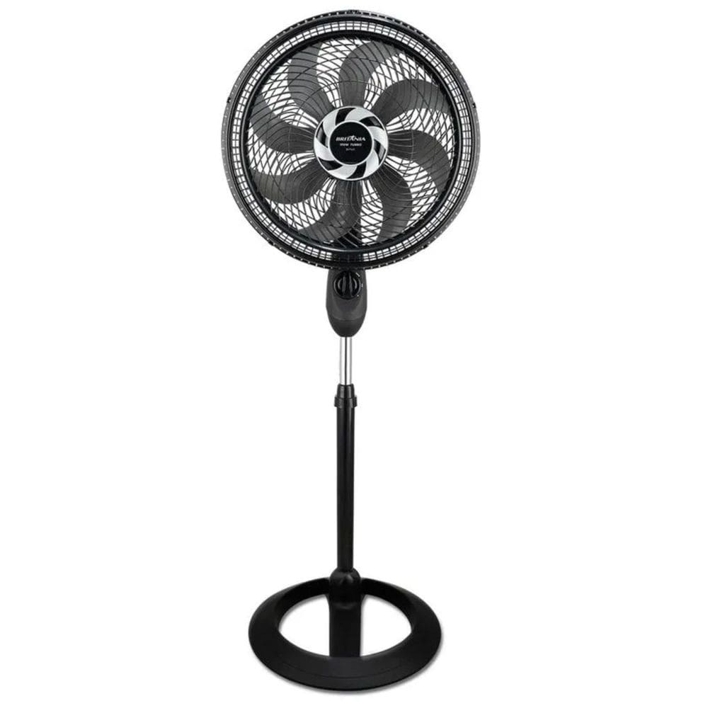 Ventilador Maxx Force de Coluna Potência 170w Super Silencioso 8 Pás de Ventilação Britânia
