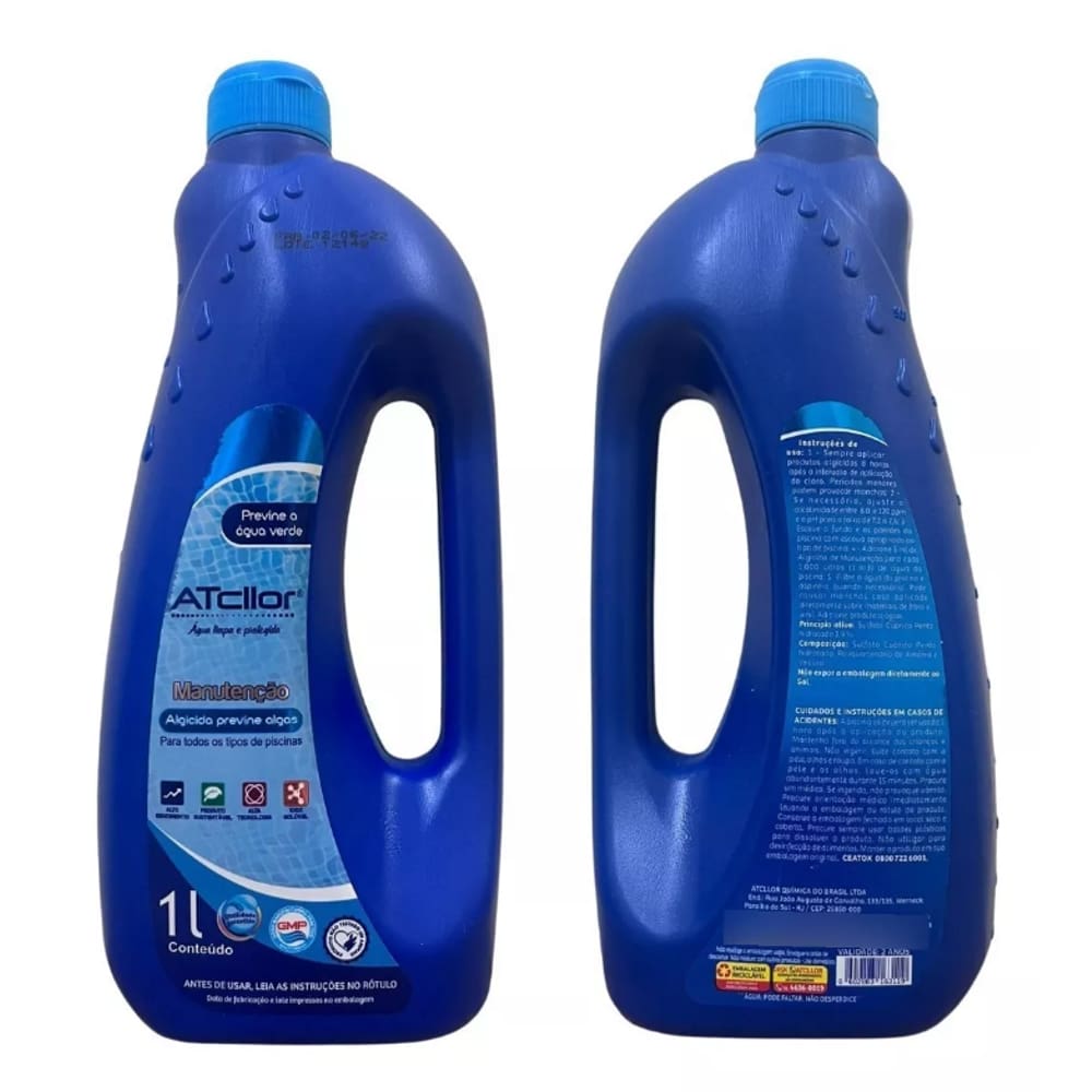 Atcllor Algicida Manutencao 1 Lt