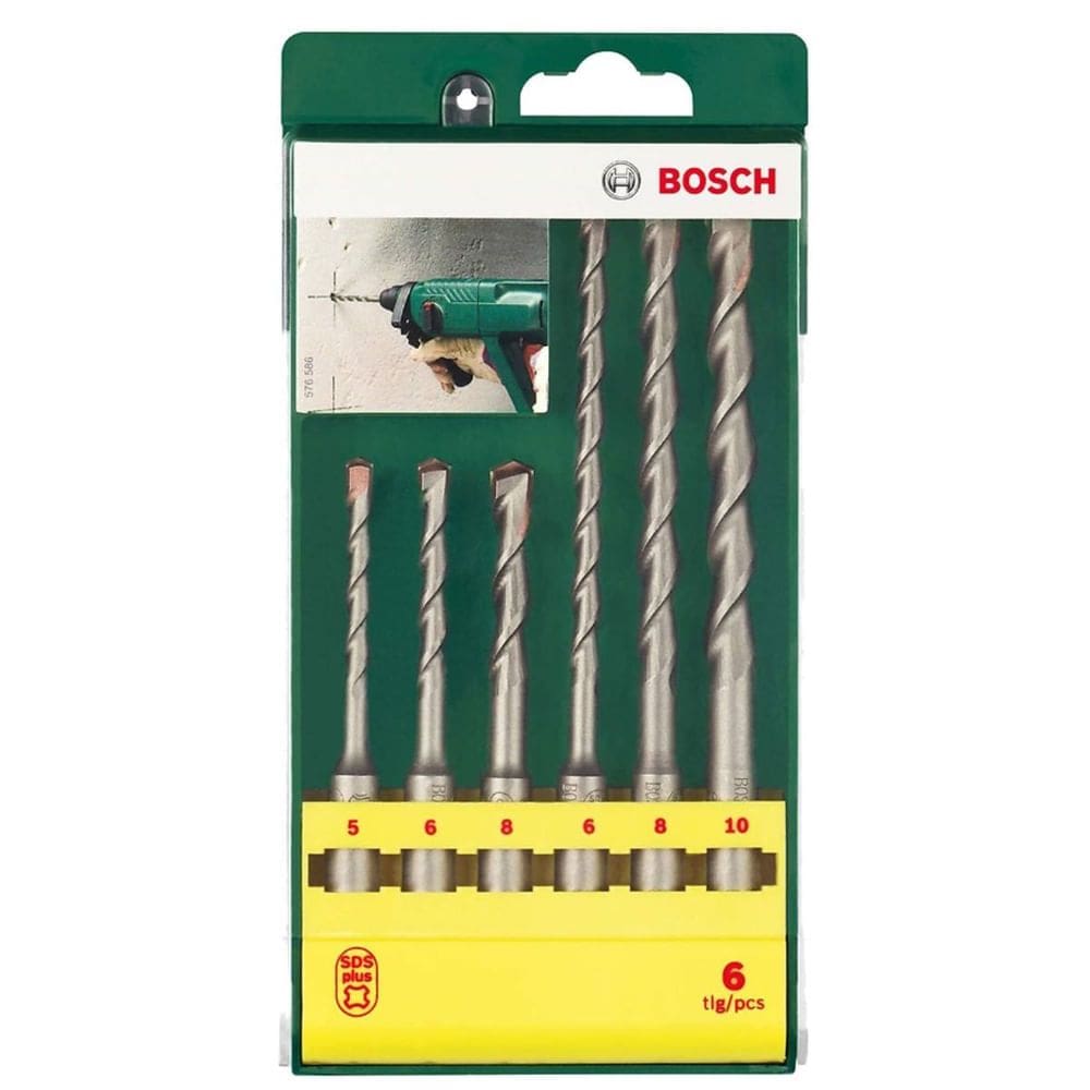 Jogo de Brocas SDS Plus-1 com 6 Peças - 2607019447 - BOSCH