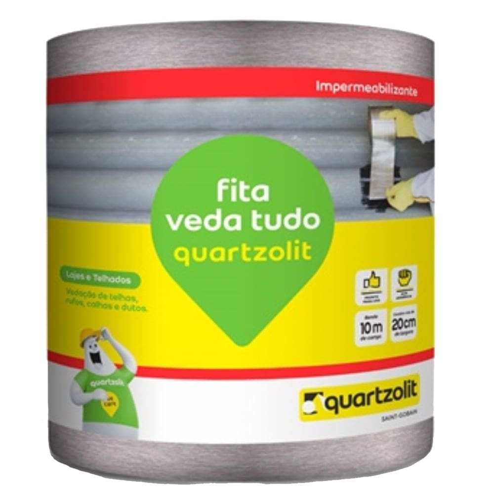 Fita Veda Tudo Alumínio Sleeve 20cm - 0583.00089.0020PC - QUARTZOLIT