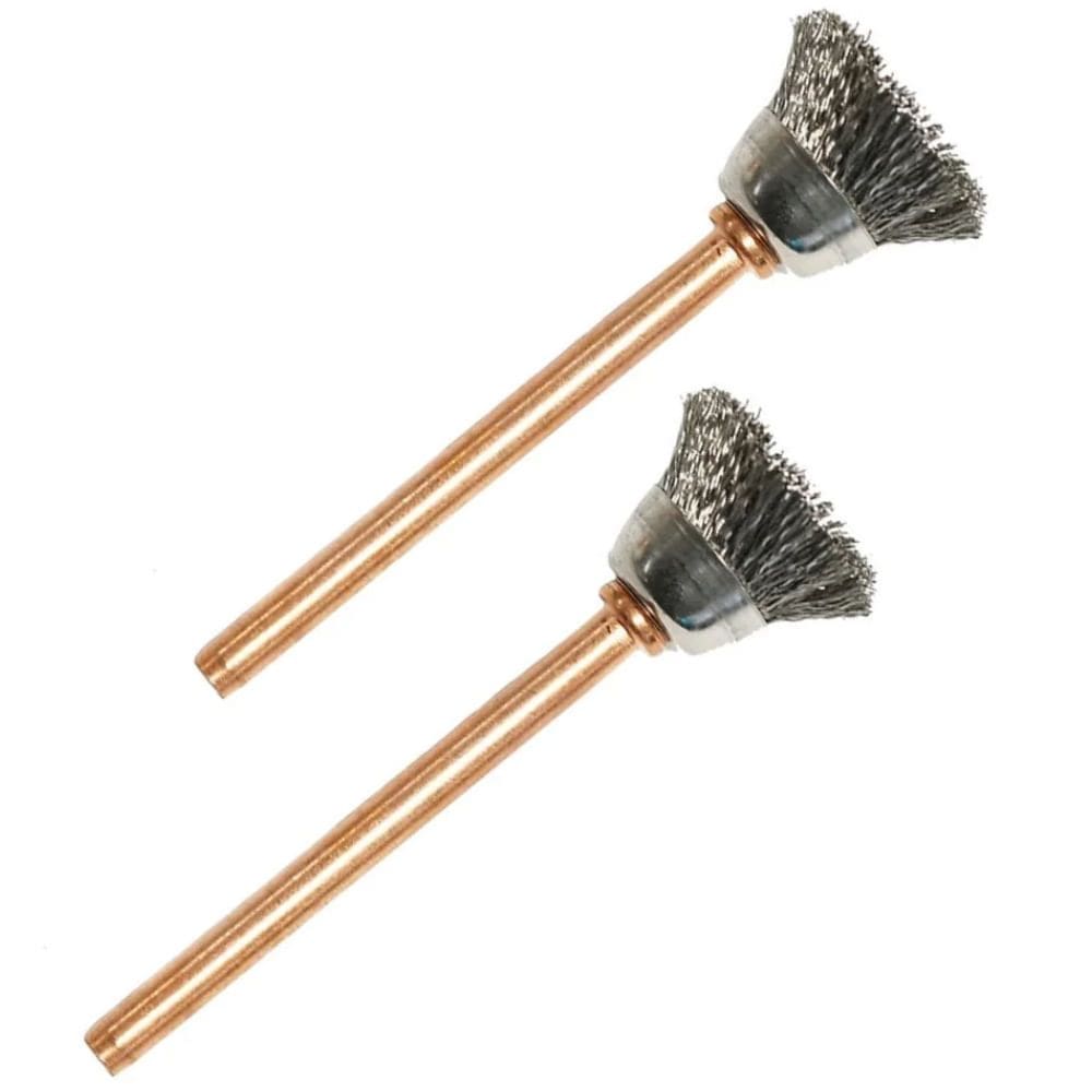 Escova em Aço Inoxidável 531 de 1/2”” para Limpeza com 2 Peças - 26150531AA000 - DREMEL