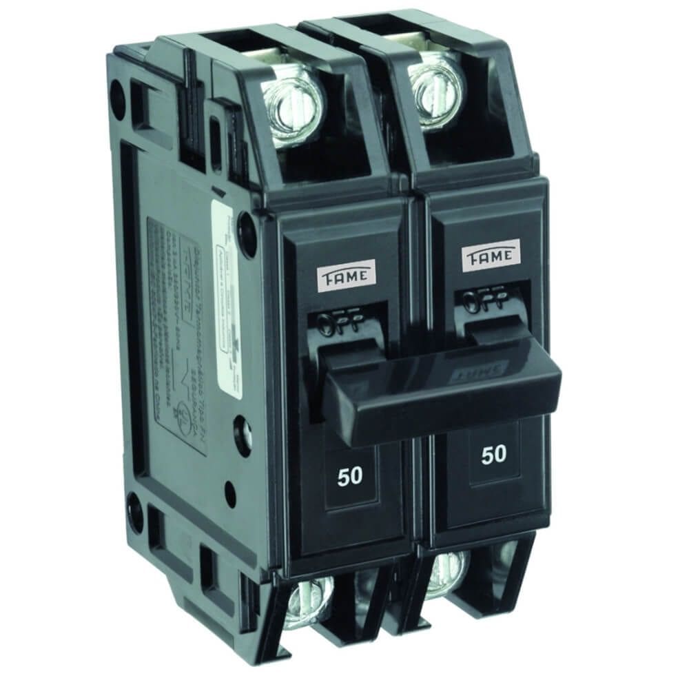 Disjuntor NEMA Bipolar FN 2P de 50 Ampères - 5185 - FAME