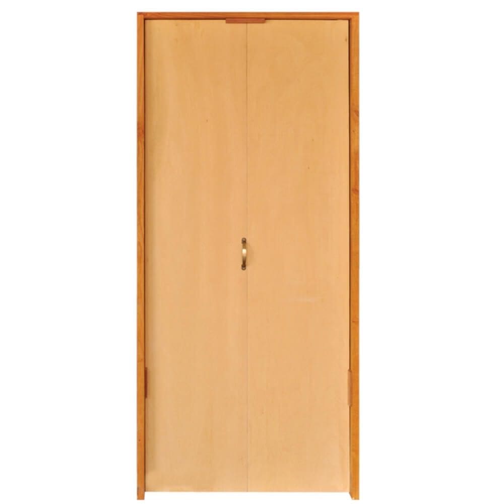 Porta Camarão Lisa Mescla 082x210cm Direita Batente 11 - RD1503D - RODAM