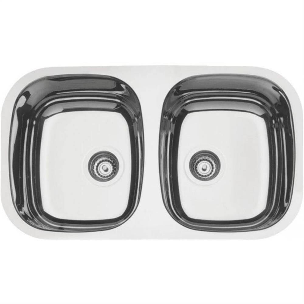 Cuba de Embutir Isis 2C 34 BL em Aço Inox com 72x40cm - 94030207 - TRAMONTINA