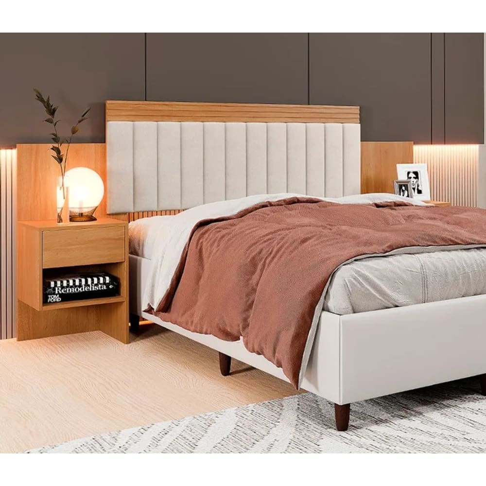 Cabeceira Estofada Extensiva Master Cinamomo - Benetil