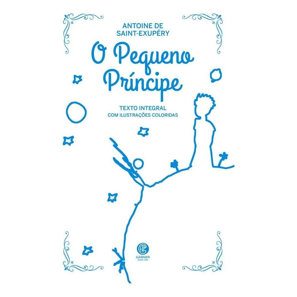 O Pequeno Príncipe Edição De Luxo Almofadada Azul