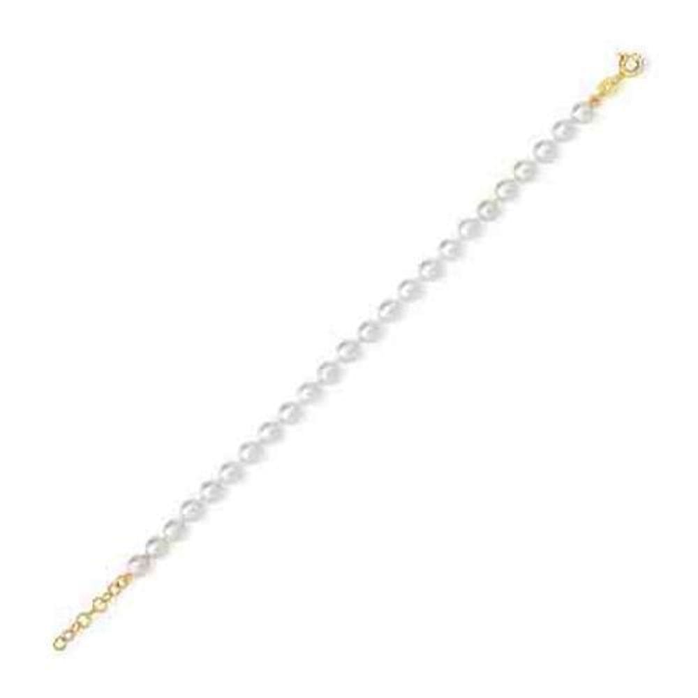 Pulseira Perola 4.5-5Mm Com Extensor