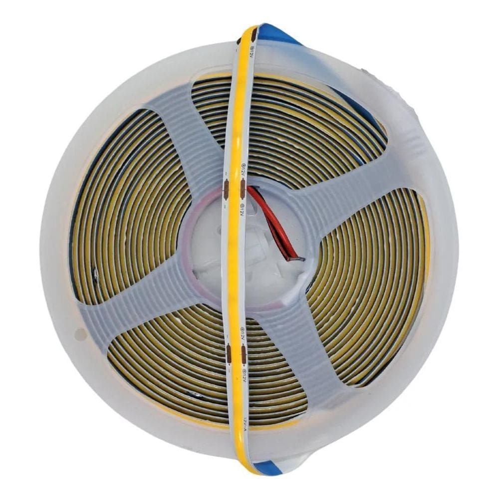 Fita Led Cob 320/Leds/M 5/Metros 3528/Smd 10W 12V Ip20