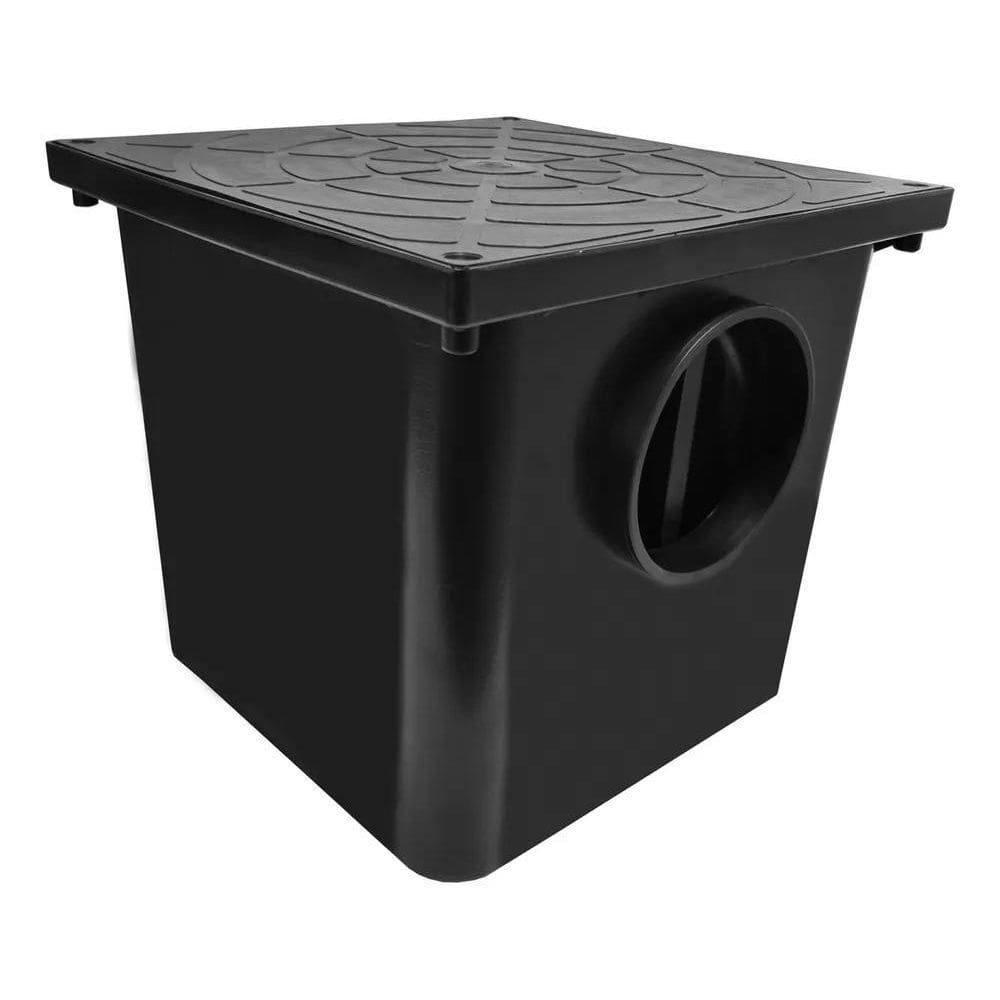 Caixa De Gordura Sifonada Com Tampa 9 Litros Cesto Inspeção