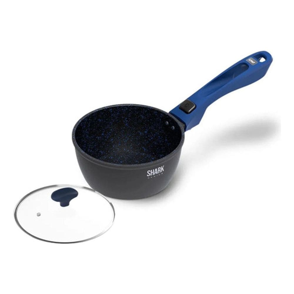 Panela Polishop Ichef Ultra Shark Series 16cm Com Tampa Azul