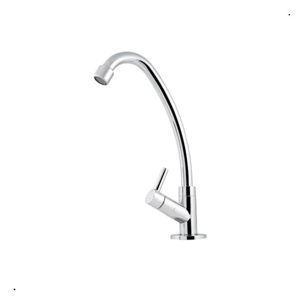 Torneira Bica Movel Mesa Abs 1/4 Volta 1167 Cozinha Cor Crom