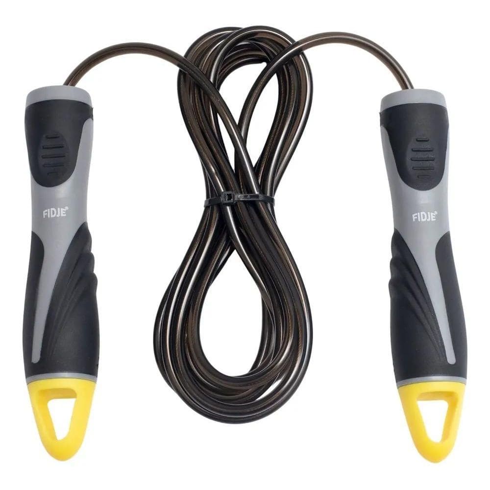 Corda De Pular Profissional Com Rolamento Premium E Ajuste