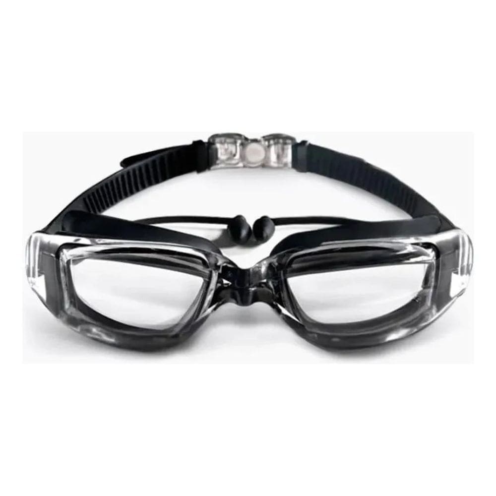 Óculos De Natação 5Imports Profissional Preto Transparente