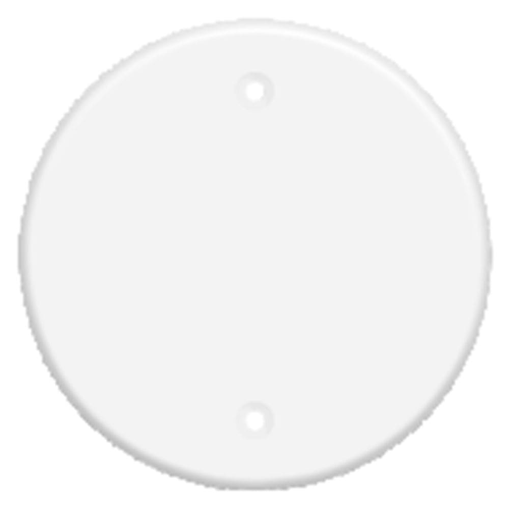 Placa Espelho Redonda Cega Blanc - 0277 - FAME