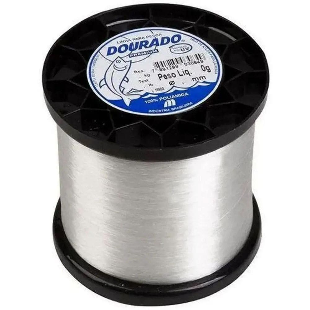 Linha Monofilamento Dourado 250Gr - Mazzaferro 0,45Mm Cor Br