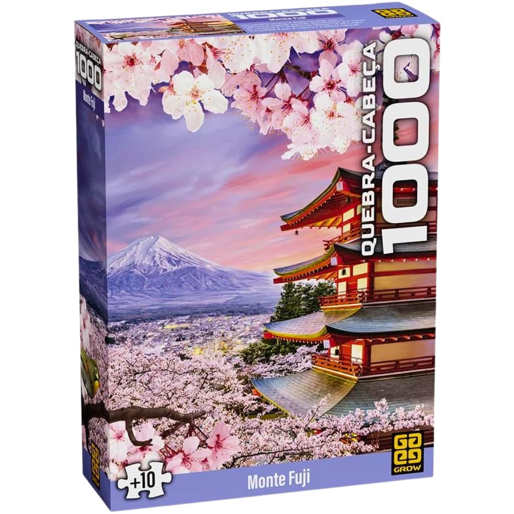 Quebra Cabeça Puzzle 1000 Peças Monte Fuji Grow