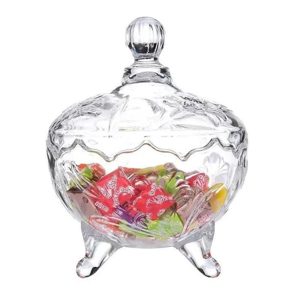 E-Nvk Pote Para Doces Balas Decorativa Recipiente Bombom Cor