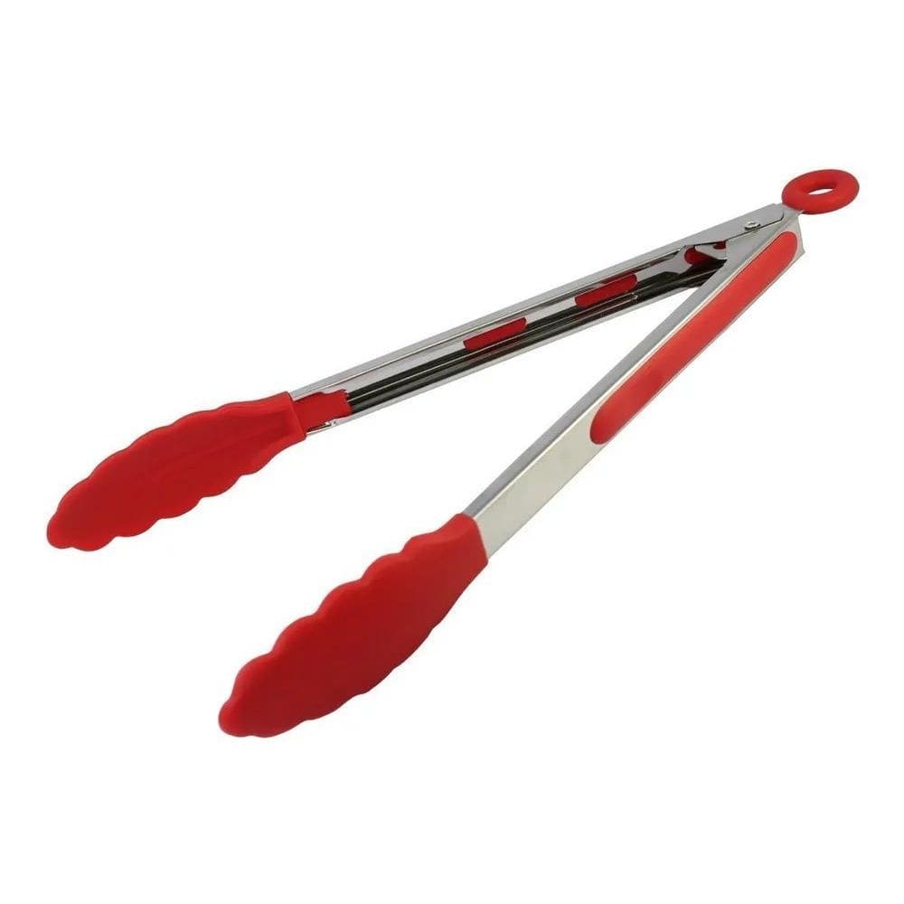 Pegador Silicone Pegador De Churrasco Salada Pequeno 25 Cm C