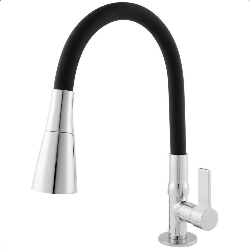 3X Torneira De Cozinha Para Bancada Gourmet Flexivel Pia
