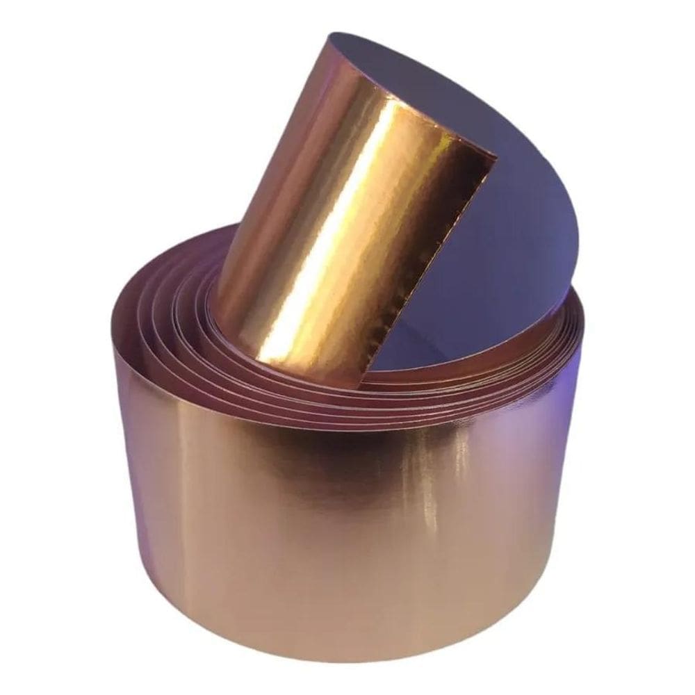 3X Fita Cobre Blindagem Guitarra E Baixo 2 Metros X 5Cm Prem