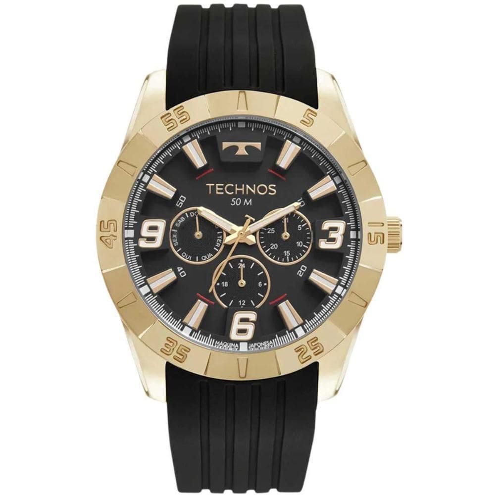 Relógio Masculino Technos Racer 6P29Alu/2P - Dourado