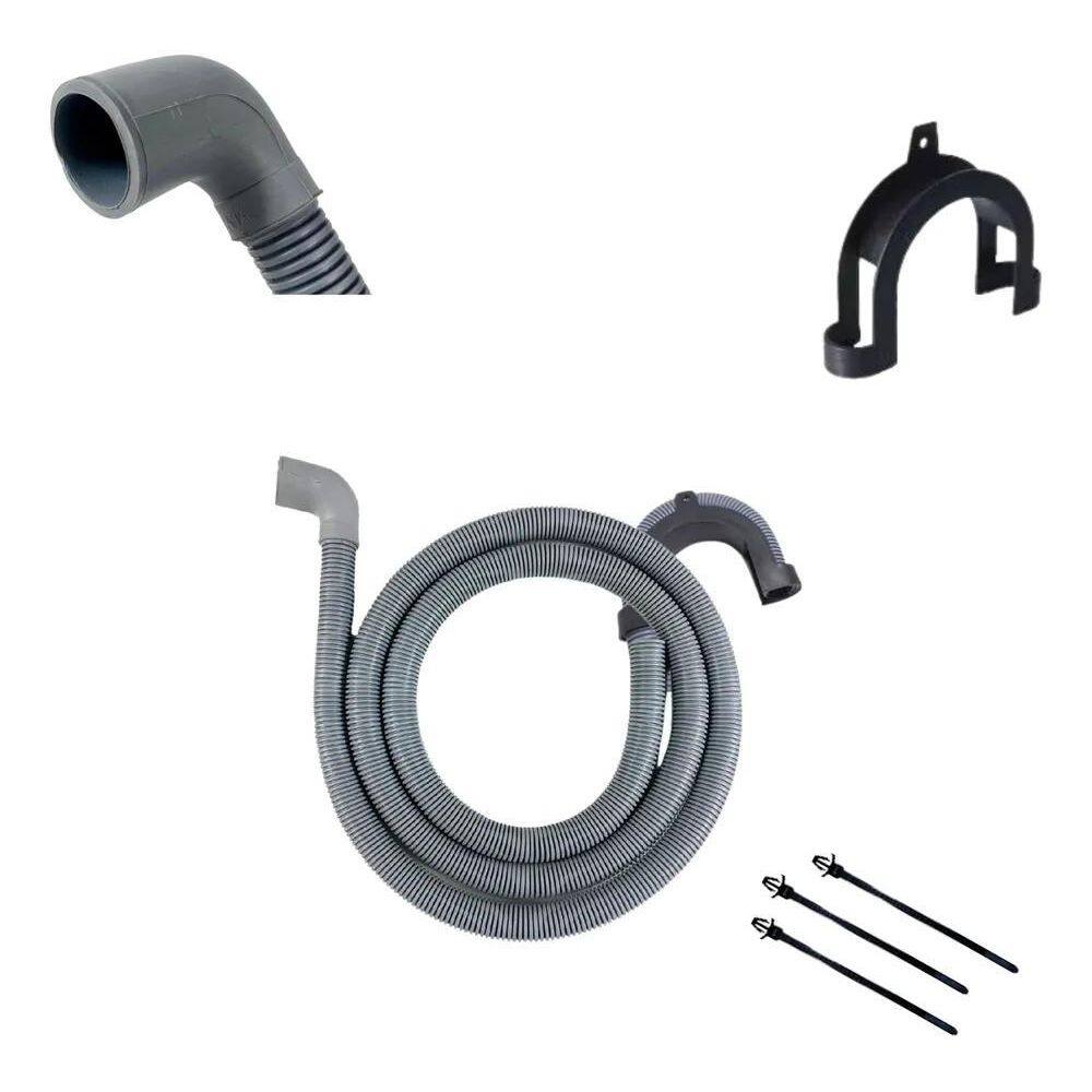 3X Mangueira Drenagem Saida D Agua Lavadora Brastemp Electro