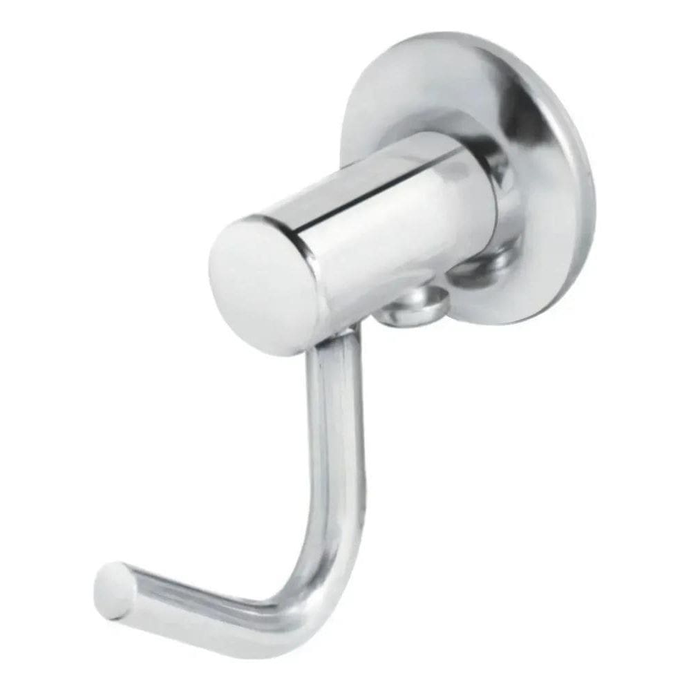 3X Porta Toalha Simples Gancho Cabide Banheiro Aço Inox Para