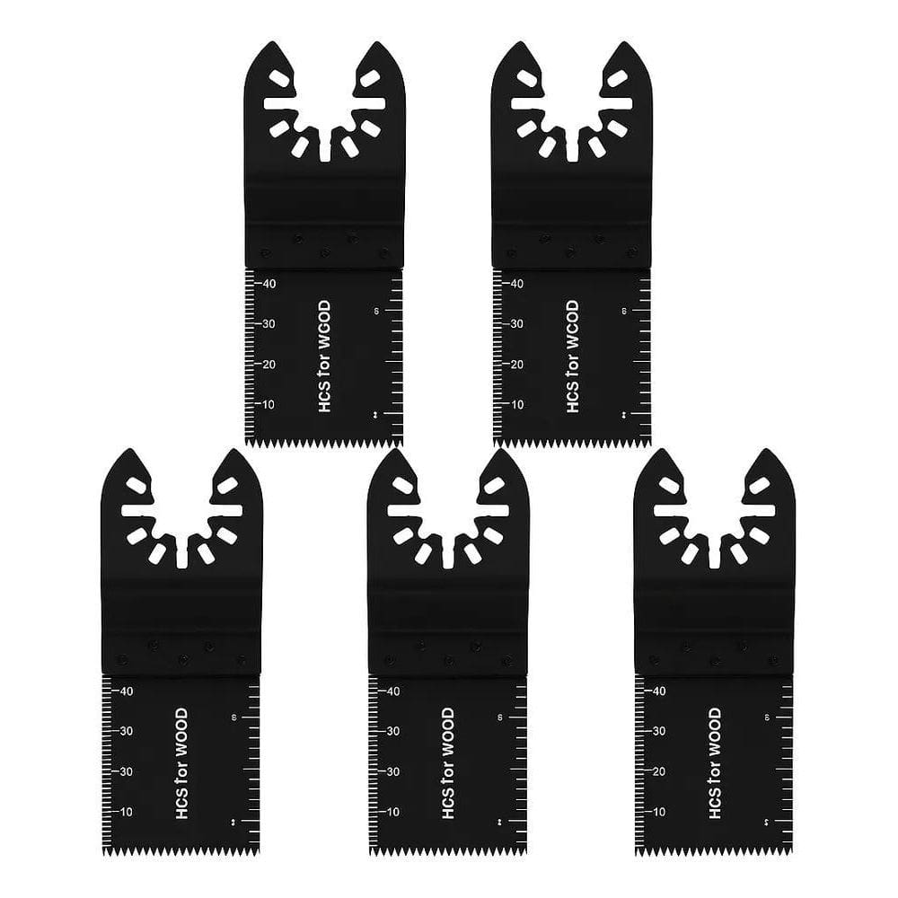 3X Lamina Serra Multi-Corte Oscilante Kit 5 Pç Wesco Makita