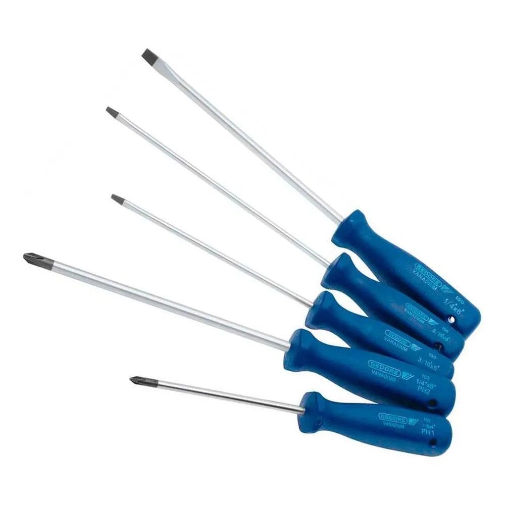 3X Jogo Chave De Fenda Simples E Cruzada 150-160S Gedore