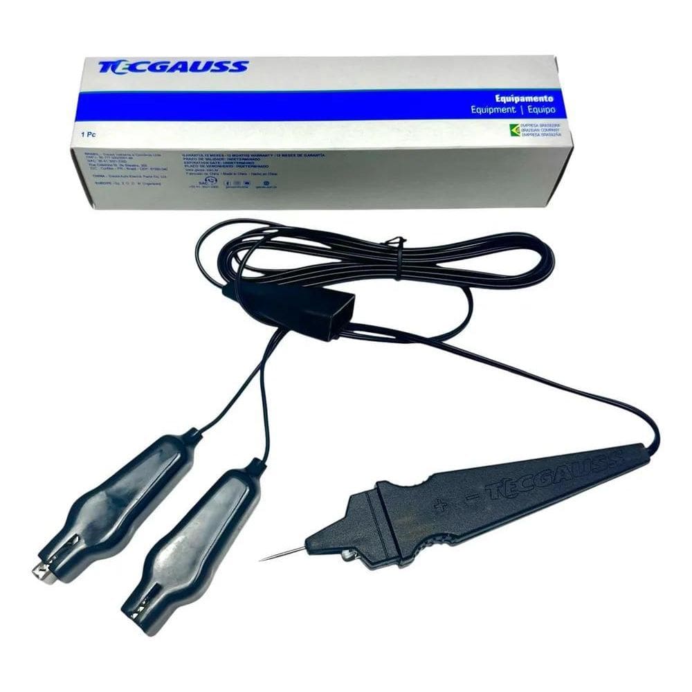 3X Caneta Teste Polaridade Com Iluminação Gauss 12V E 24V C