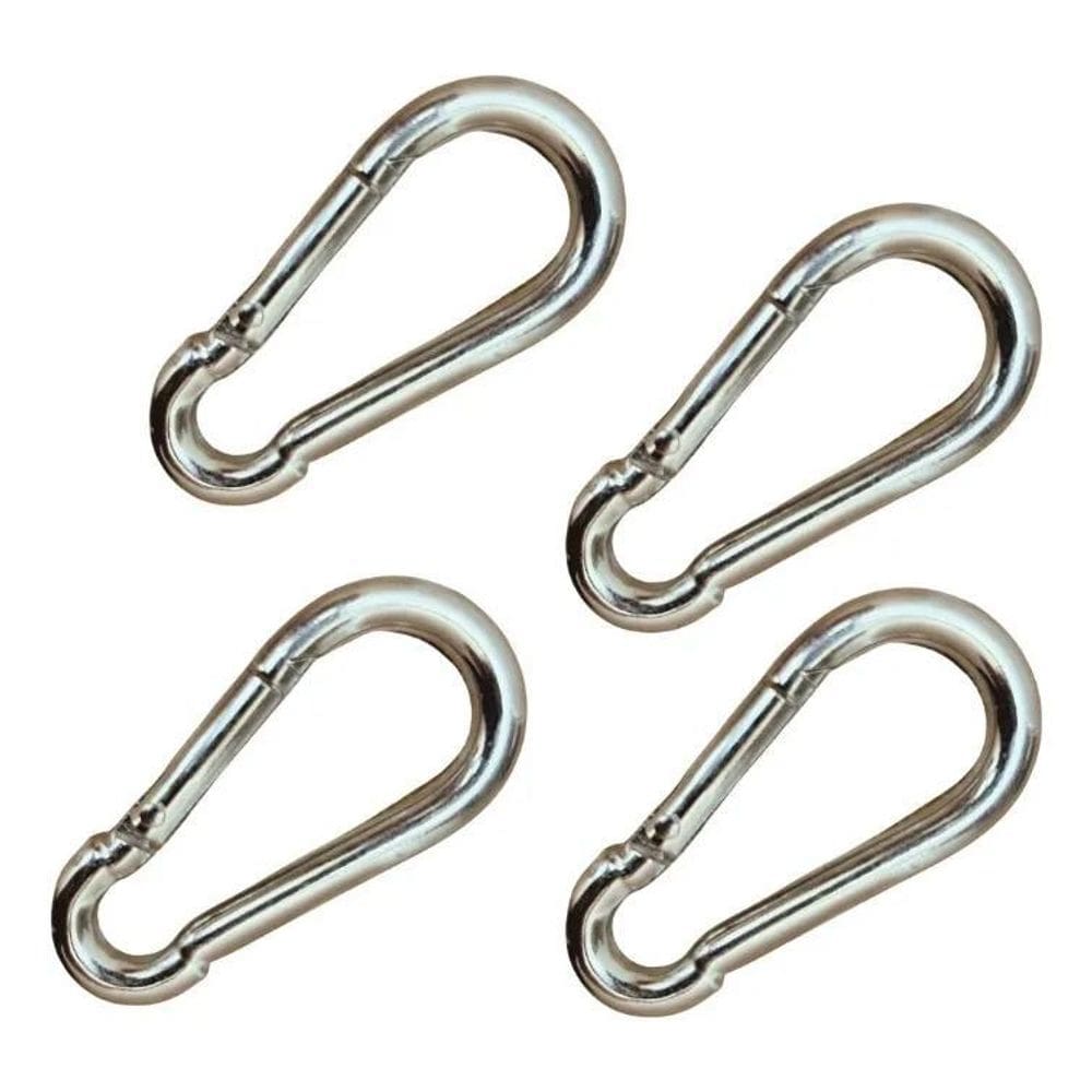 3X 4 Unidades Mosquetão Academia Profissional 8Cm Suporta 23