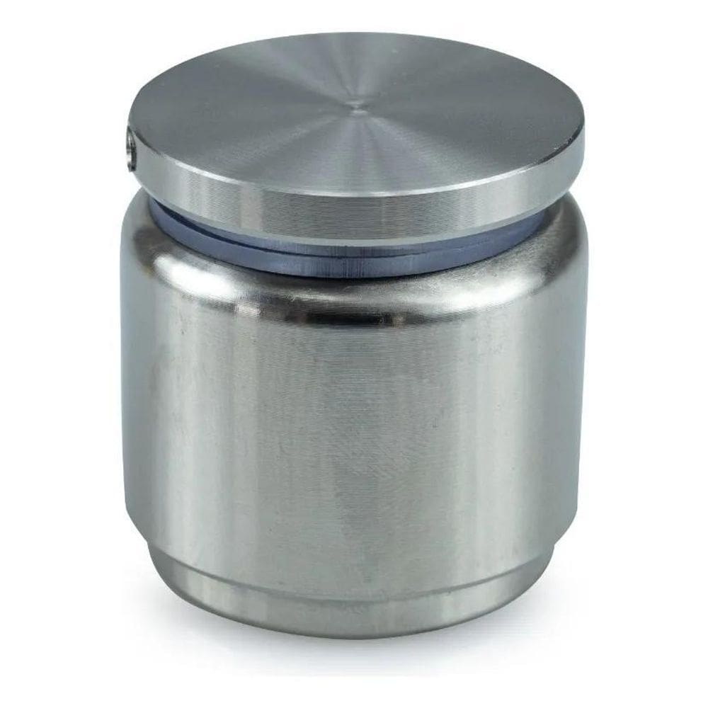 3X Prolongador Botton Aço Inox 304 Para Vidro Guarda-Corpo O