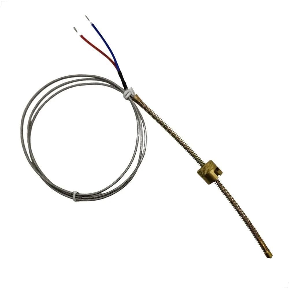 3X Termopar Tipo J Ponta De 6Mm Com Baioneta Cabo 2 Metros M
