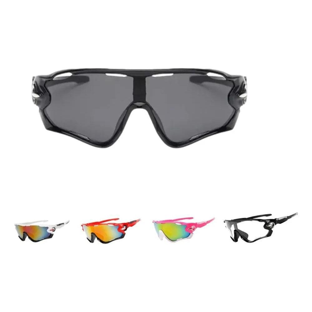 3X Óculos Esportivo Bike Ciclismo Mtb Speed Proteção Uv 400