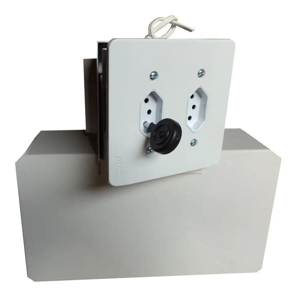 3X Cofre Tomada Para Embutir Médio Com Ligação Elétrica Pron