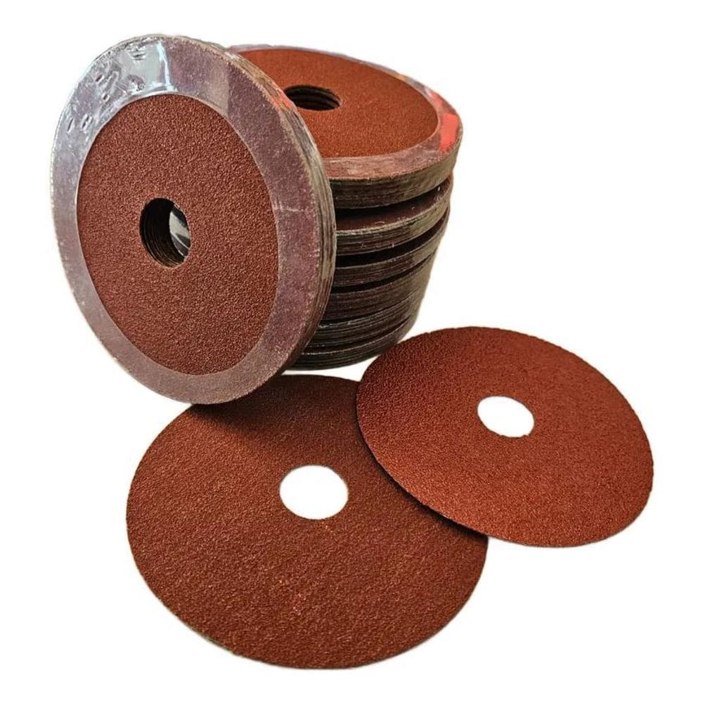 3X 10 Disco De Lixa Esmerilhadeira Lixadeira 115Mm 4.1/2 Fer