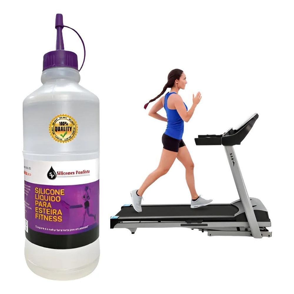 Silicone Líquido Para Esteira Doméstica/Profissional 1 Litro