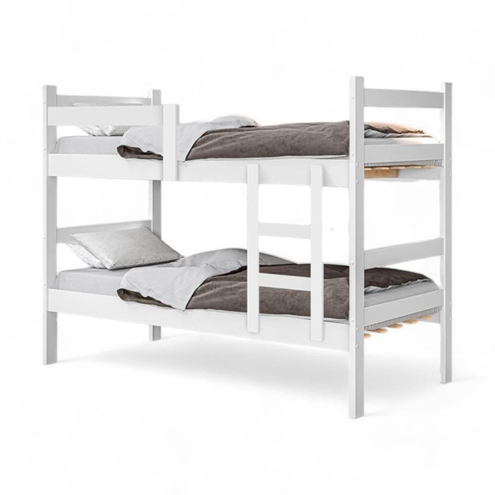 Beliche Porto Branco com Colchões Gabrielli