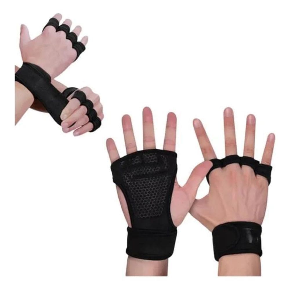 3X Luvas Fit Exercícios Treino Academia Musculação Crossfit