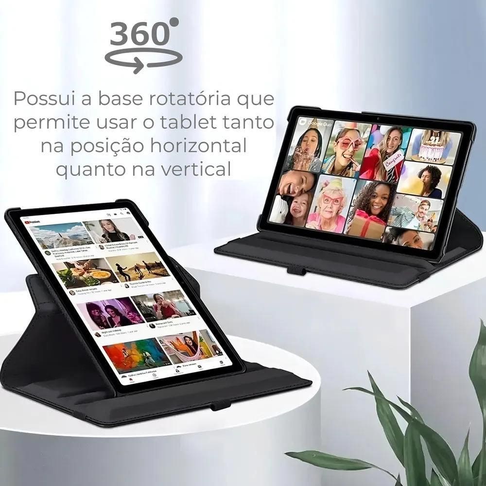 Capa 360 Giratória Flip Para Tablet Samsung Galaxy Tab A9 Pl