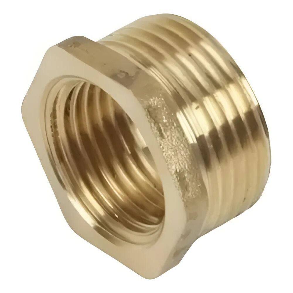 Bucha De Redução Em Metal 3/4 X 1/2 Latão Amarelo