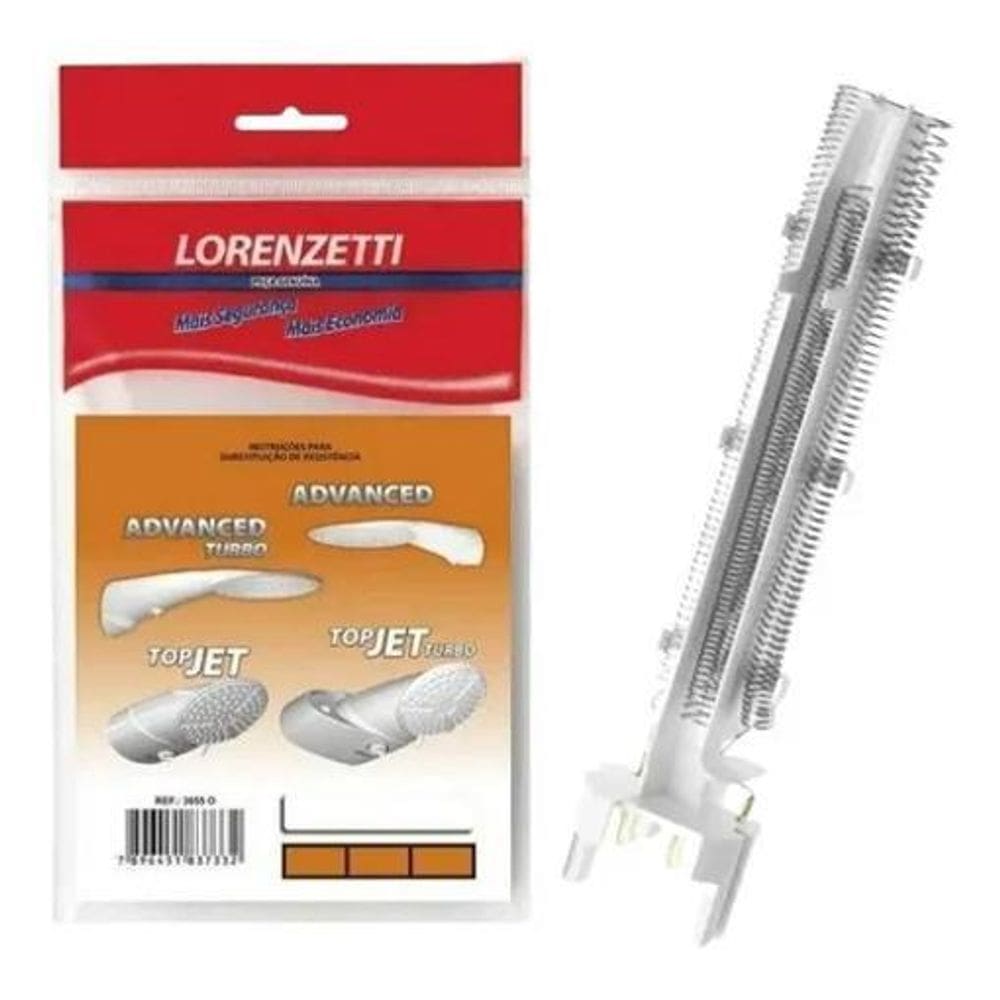 Resistência Ducha Advanced E Top Jet 6400W 220V Lorenzetti