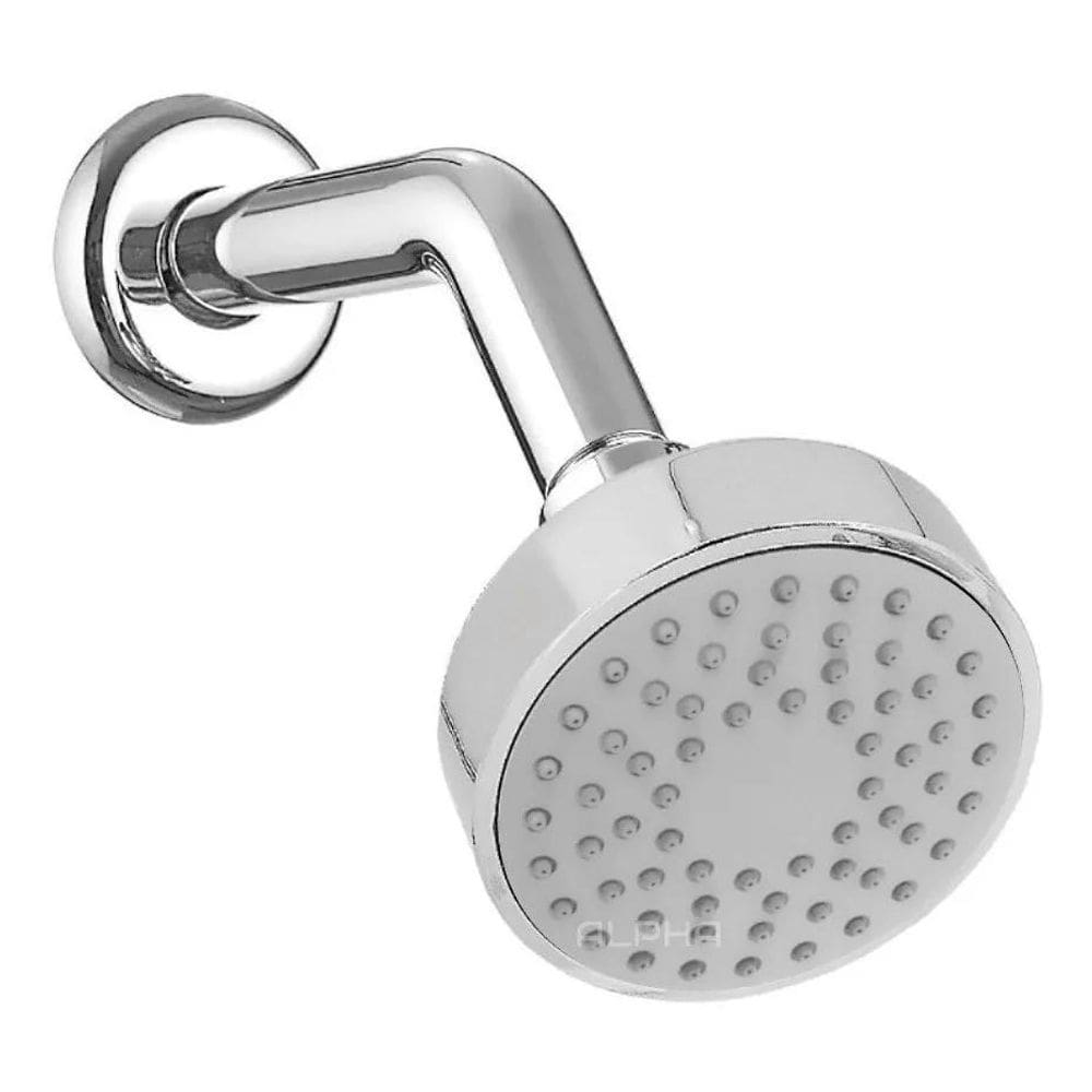 Ducha Chuveiro Aquecedor Solar Gás Flatt Redondo Articulado