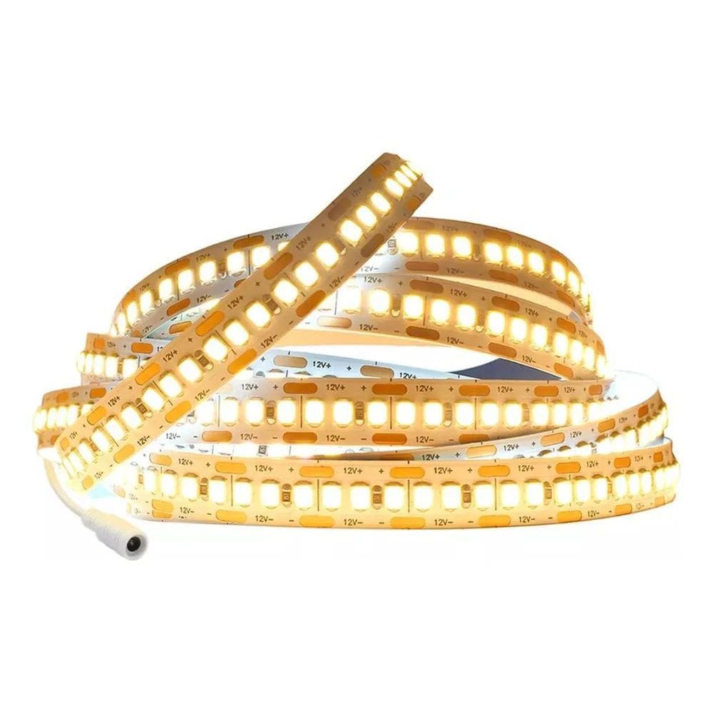 Fita Led 240Led Por Metro 3528 Para Perfil - 5 Metros Cor Da L
